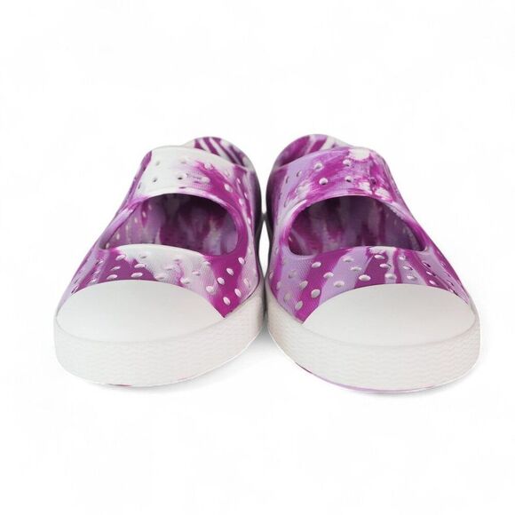 Native Jefferson Juniper 'Blossom' Pink White Marbled Slip-on Shoes Toddler C6 - Picture 3 of 10